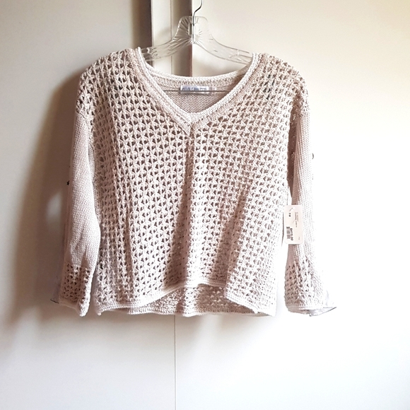 Elisa Cavaletti Sweaters - NWT ($415) Elisa Cavaletti linen knit top